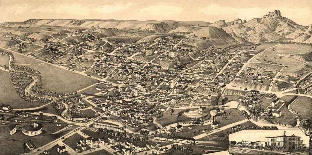 Map of Trinidad Colorado
